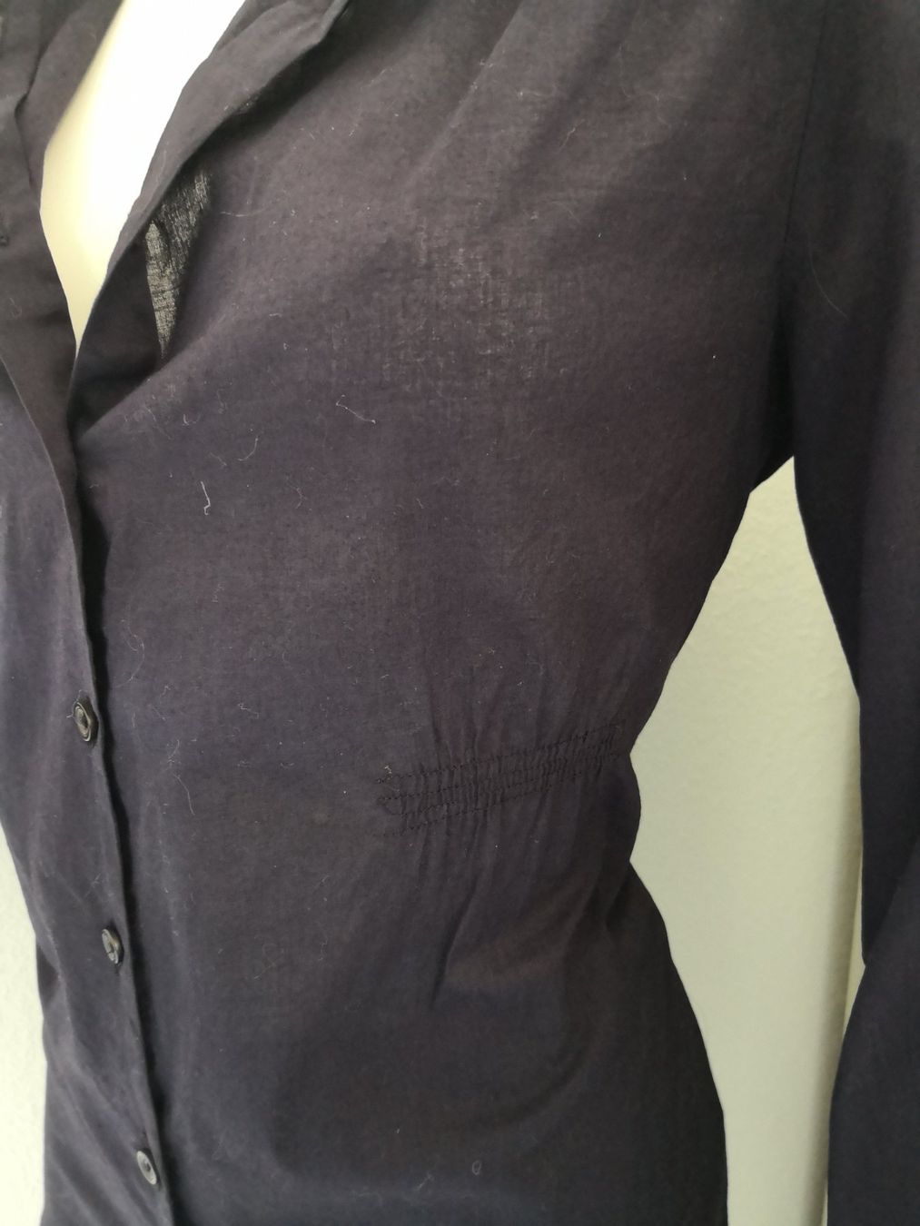 Mango Camicette: 🤩MANGO BAUMWOLL-BLUSE VIOLET MIT NÄHTE – Nuovo (secondo la descrizione) da Olten venduto da Naja-Twins-Twins 9