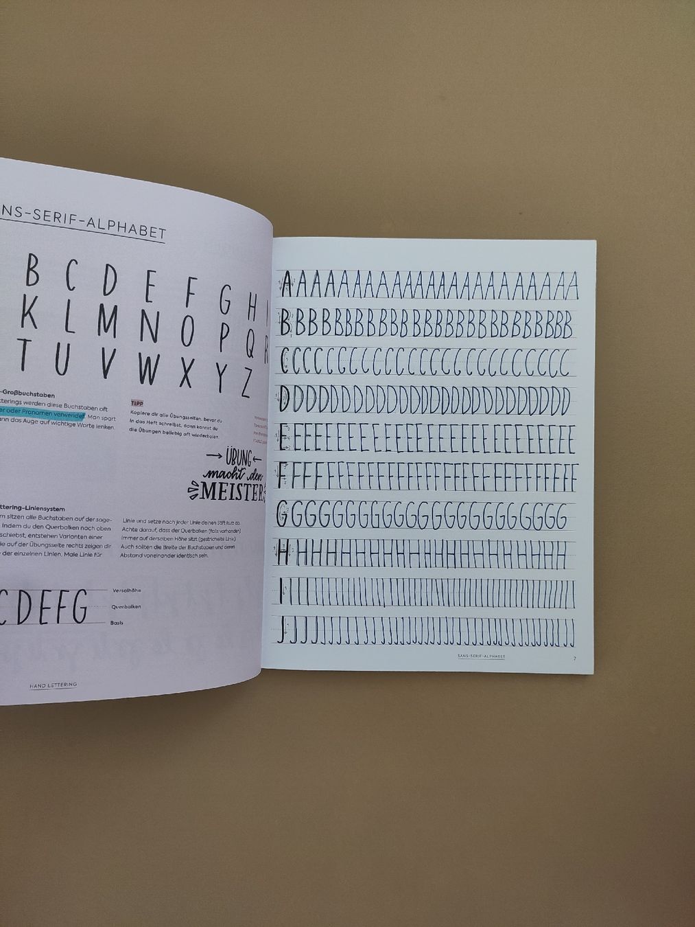 Libri: Hand Lettering Übungsheft – Usato da Mönchaltorf venduto da sof_8csr 2