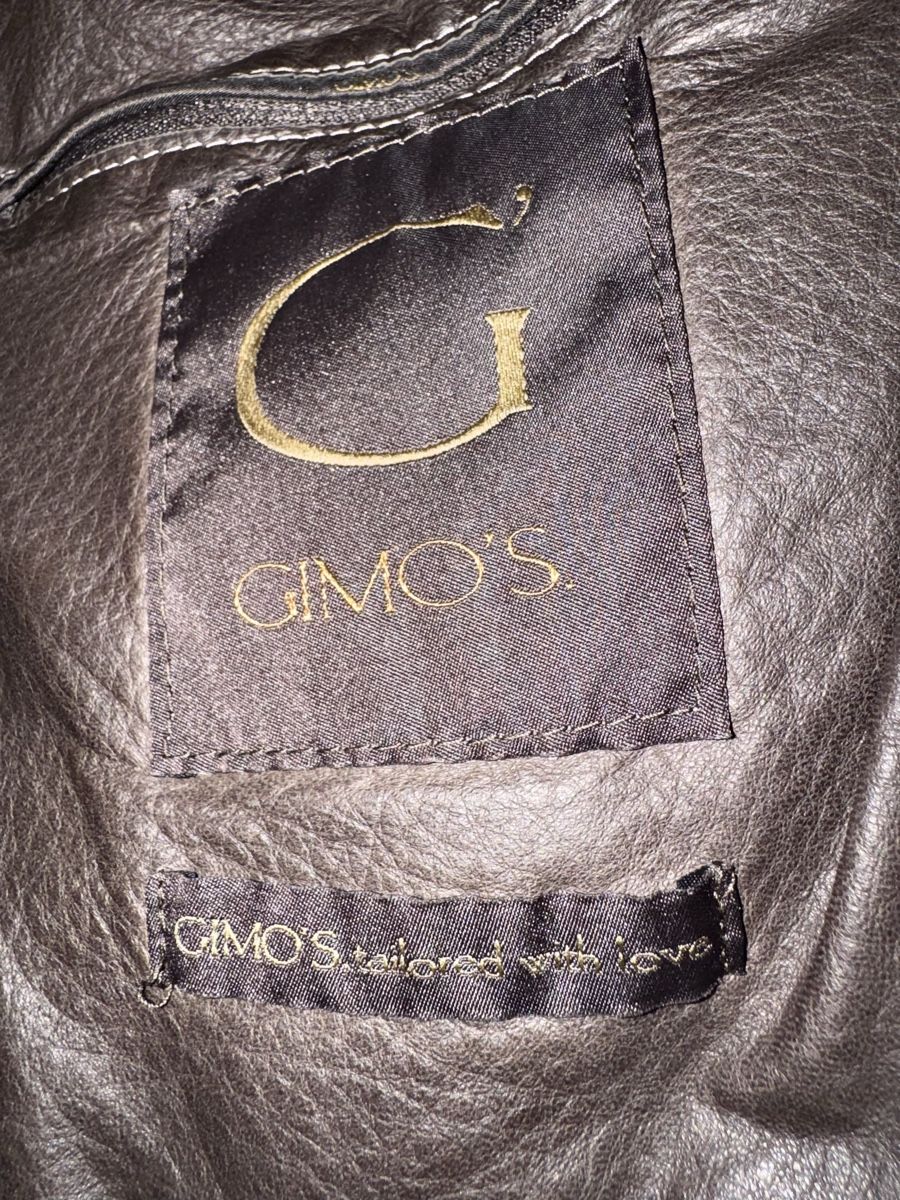 Gimo’s Giacche: Gimo’s - Leather bomber jacket - M – Usato da Collonge-Bellerive venduto da alejan_0984 1