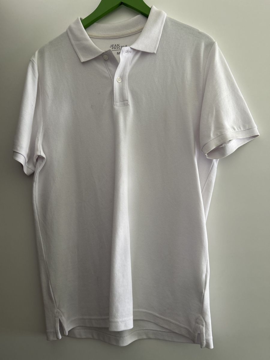 Polo-Shirts: 2 Poloshirts Grösse M, Dunkelblau & Weiss – Gebraucht aus Wädenswil von Giez33 1