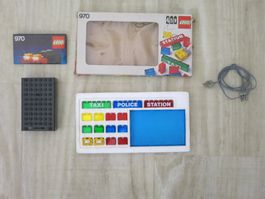 Lego Beleuchtungsset 970 und eine Batteriebox von 1980