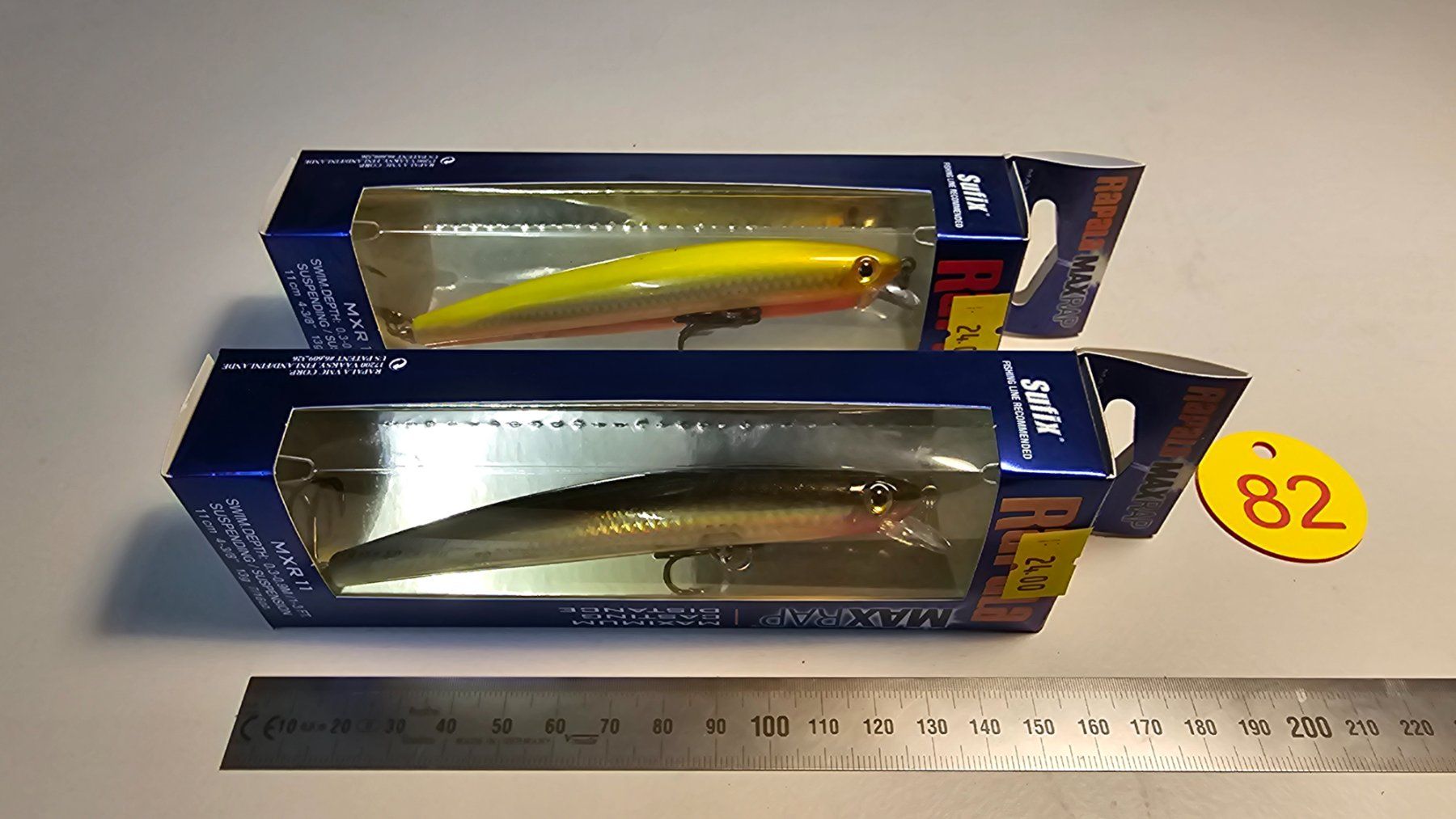 Rapala Esche: 2 Rapala Maxrap Köder, neu & OVP, Top Zustand, Max Casting – Nuovo e nell'imballaggio originale da Abtwil SG venduto da Fischerei_Artikel