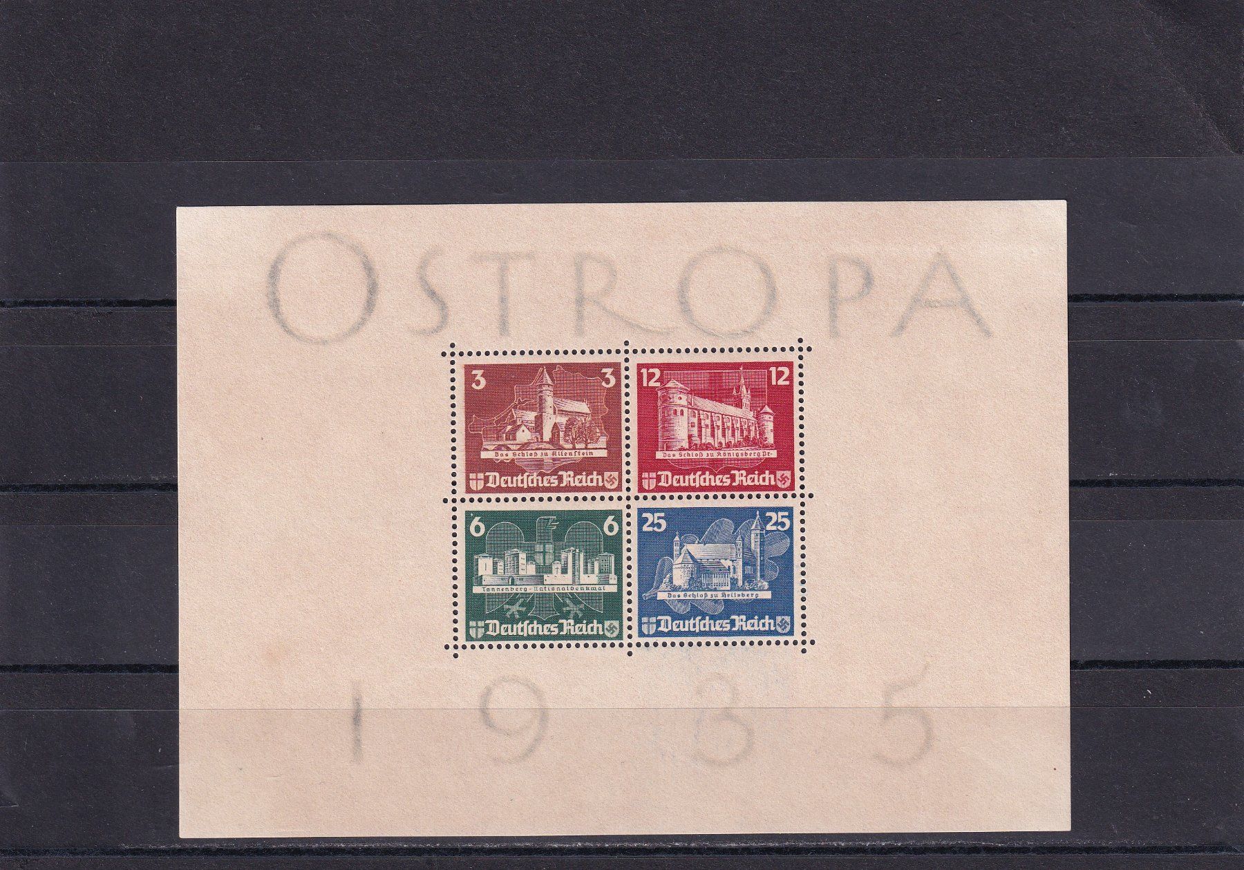 Tutti i francobolli: 1935 Deutsches Reich: OSTROPA – Nuovo (secondo la descrizione) da Birsfelden venduto da chr_yq2g