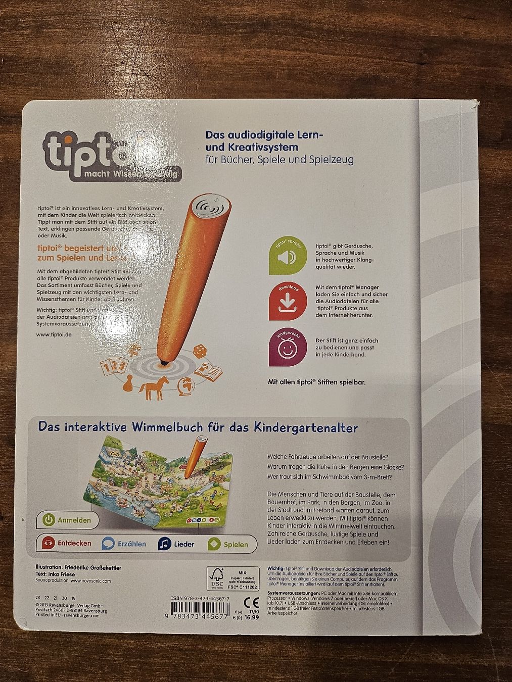 Tiptoi Giochi: Ravensburger tiptoi Wimmelbuch – Usato da Baar venduto da Naedels-Kreationen 1