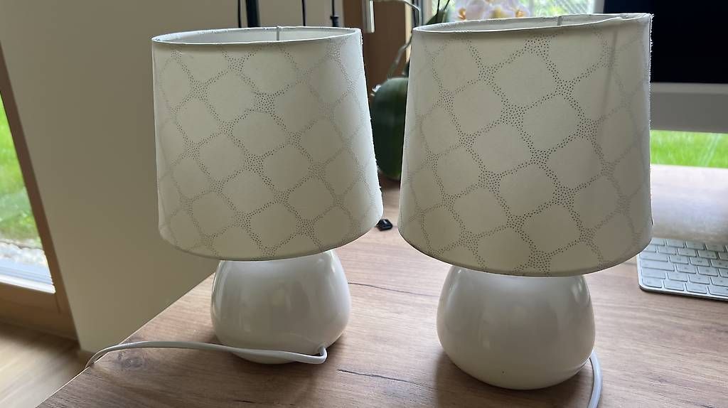 Lampes: 2 Nachttischlampen – D'occasion à Augst BL par luk_9wsv