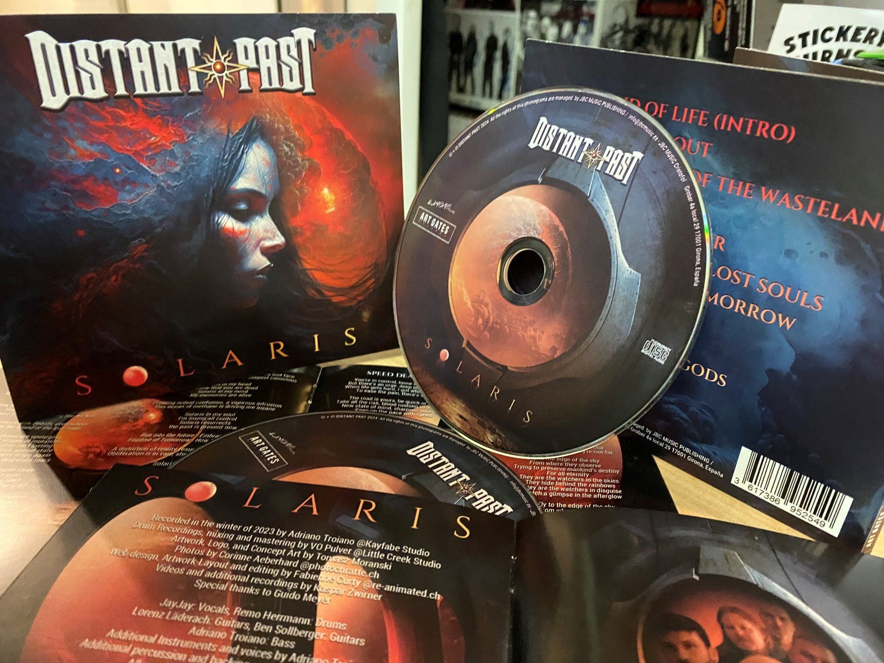 CDs: Distant Past - Solaris CD, Iron Maiden, Judas Priest – Neu und originalverpackt aus Kaufdorf von Atevileye 2