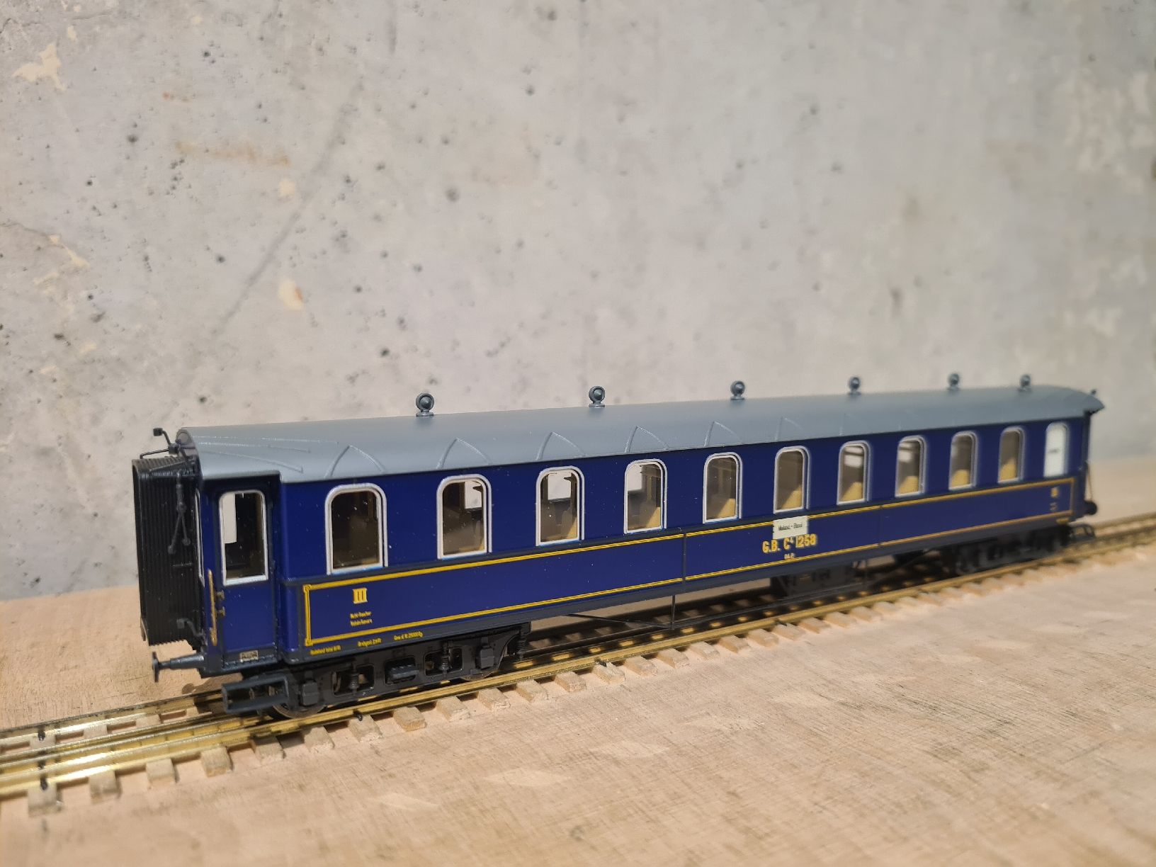 Liliput Modellini di ferrovie: Gotthardbahn C4ü 1258 Liliput L329960 – Nuovo e nell'imballaggio originale da Gachnang venduto da 10811 1