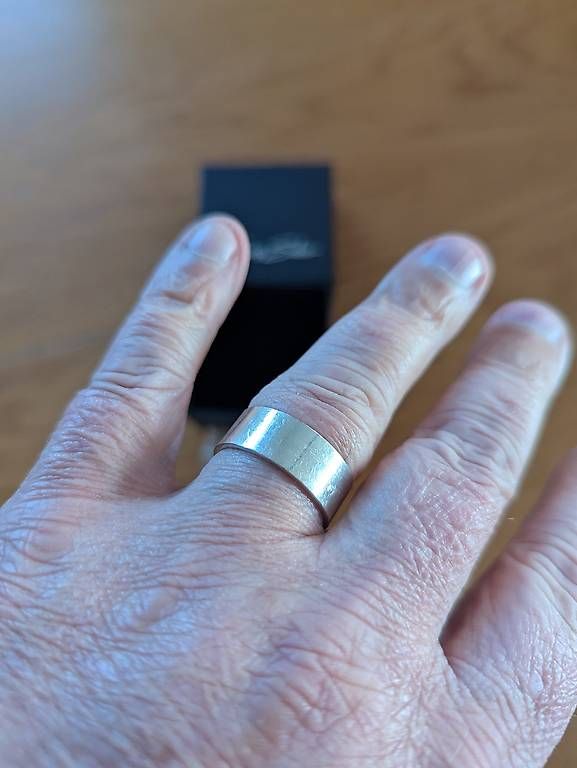 Ringe: Thomas Sabo bague argent 925 gr.62 largeur 8mm – Gebraucht aus Misery von intruder5032 2