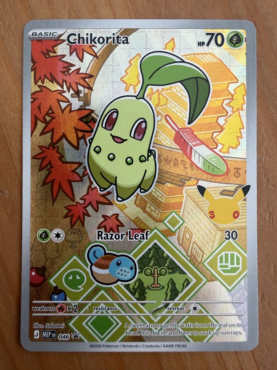 Pokémon Cartes à collectionner: Chikorita (MEP046) – Neuf (Voir description) à Vevey par Matx