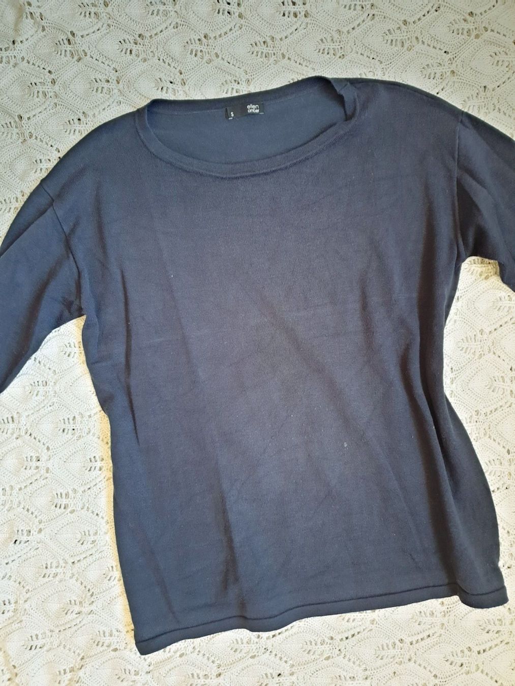 Maglioni & Felpe: PULLOVER PULLI S DUNKELBLAU LÄSSIG SHIRT TOP TUNIKA HOSE – Usato da Elsau venduto da the-colorful-side 5