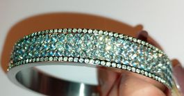 robuste Swarovski Armreif mit Kristallen Grösse M 