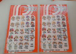 Sticker fantasy screen Milano Serie Favole Comics Vintage