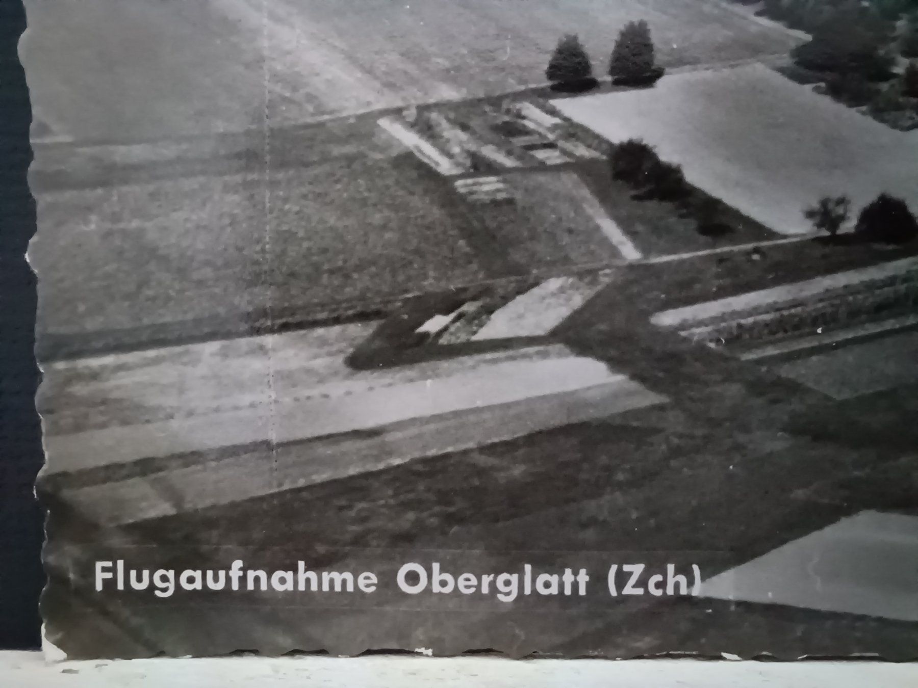 Cartoline postali: Luftaufnahme von Oberglatt ZH – Usato da Aarau Rohr venduto da mgvw 1