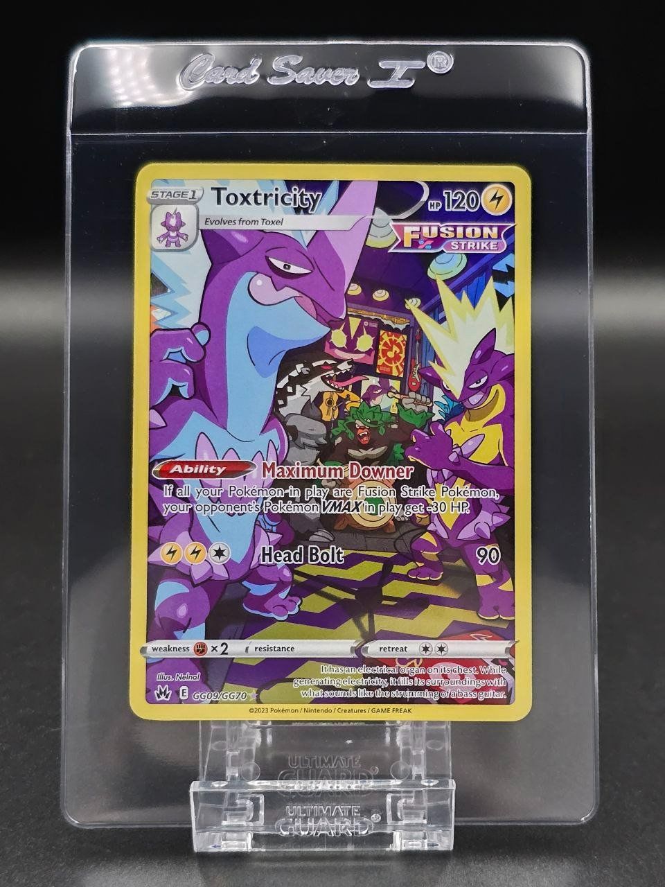 Pokémon Sammelbilder & Trading cards: Toxtricity #GG09 Crown Zenith NM / 🇬🇧 – Gebraucht aus COINTRIN von sanctuary-collectors