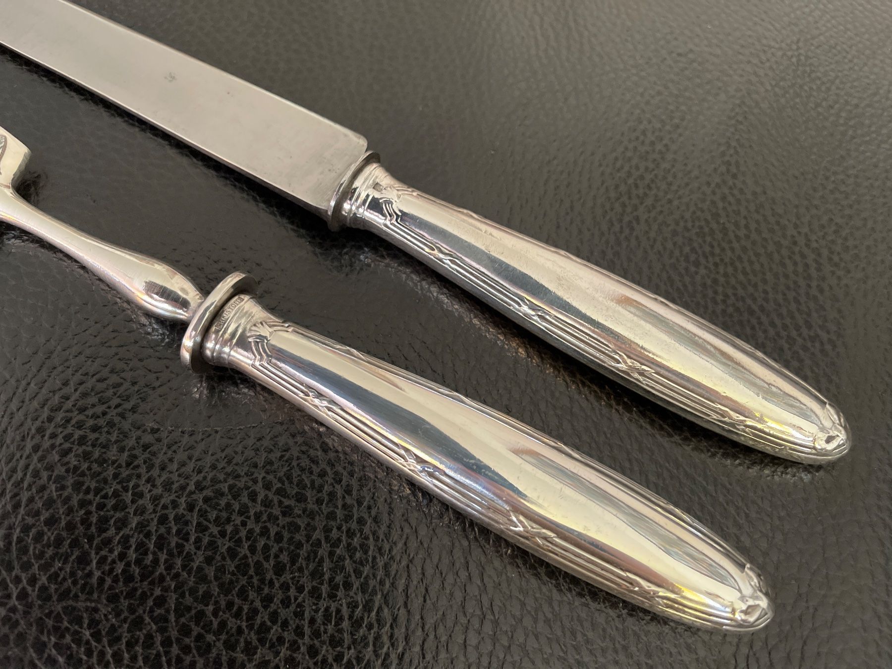 Christofle Set di posate: Couverts à gigot Christofle Ruban – Usato da Morges venduto da bijouxsterling2019 4