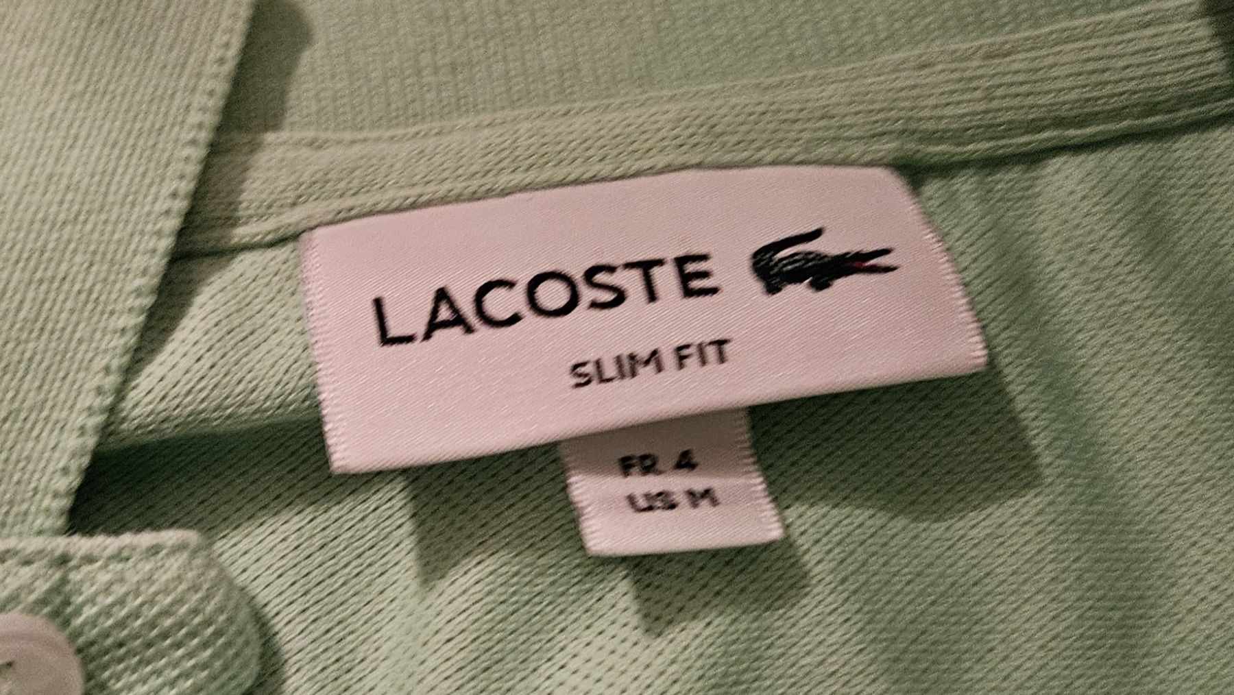 Lacoste Magliette Polo: Lacoste Shirt Hellgrün (gebraucht) – Usato da Grenchen venduto da Manuel.We 2