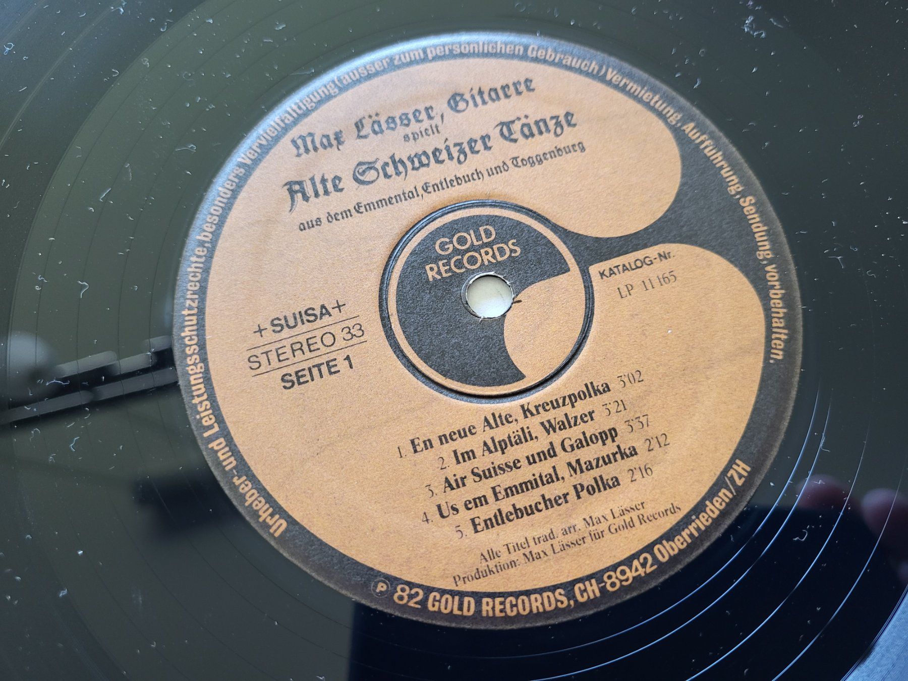 Schallplatten: Max Lässer / Max Lässers' Ark -  2 LP's - Vinyl – Gebraucht aus Wilen b. Wollerau von 4banger 2