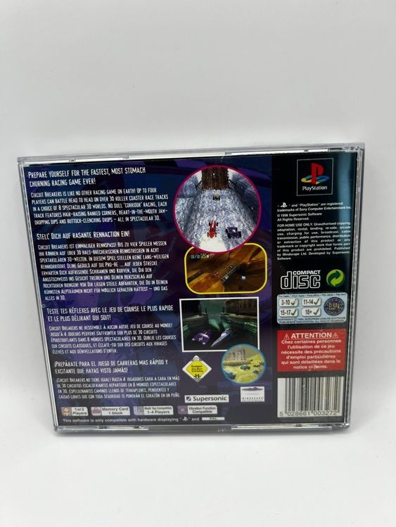 Giochi: Circuit Breakers (mehrsprachig) - Playstation 1 – Usato da Frauenfeld venduto da bigauditor 1