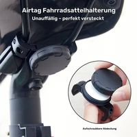 Unsichtbare AirTag-Halterung fürs Fahrrad