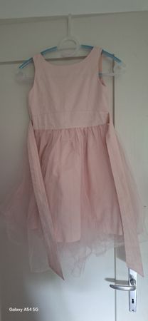 Sommerliches Mädchenkleid von Vertbaudet, Gr. 132cm