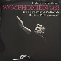 Beethoven - Symphonien Nr. 1 & Nr. 2 (LP, Karajan)