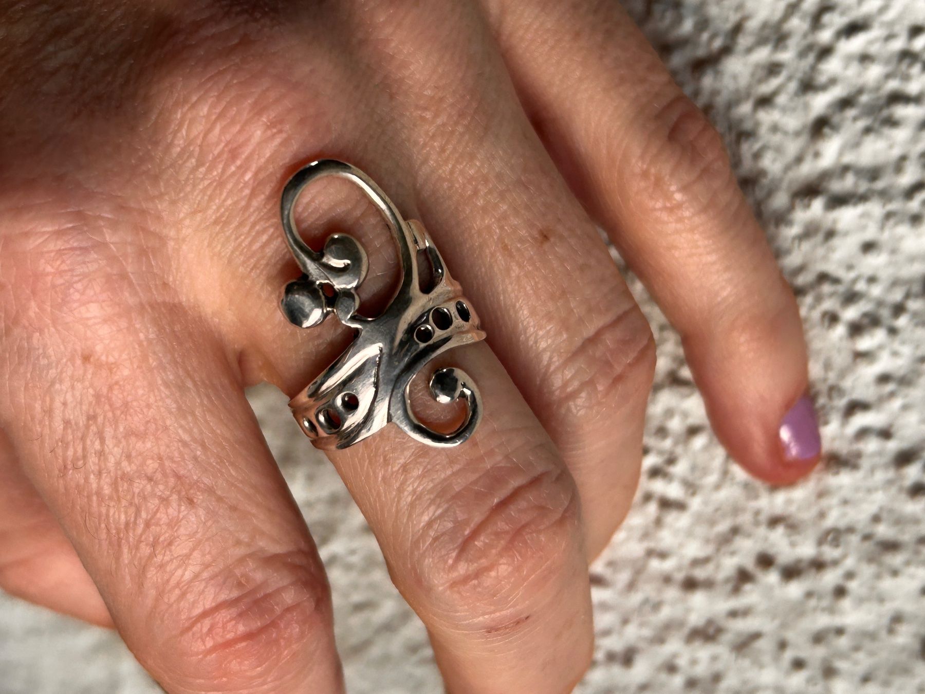 Bagues: Silber Ring  SWING (Grösse 59) – D'occasion à Dittingen par Bellevista 4