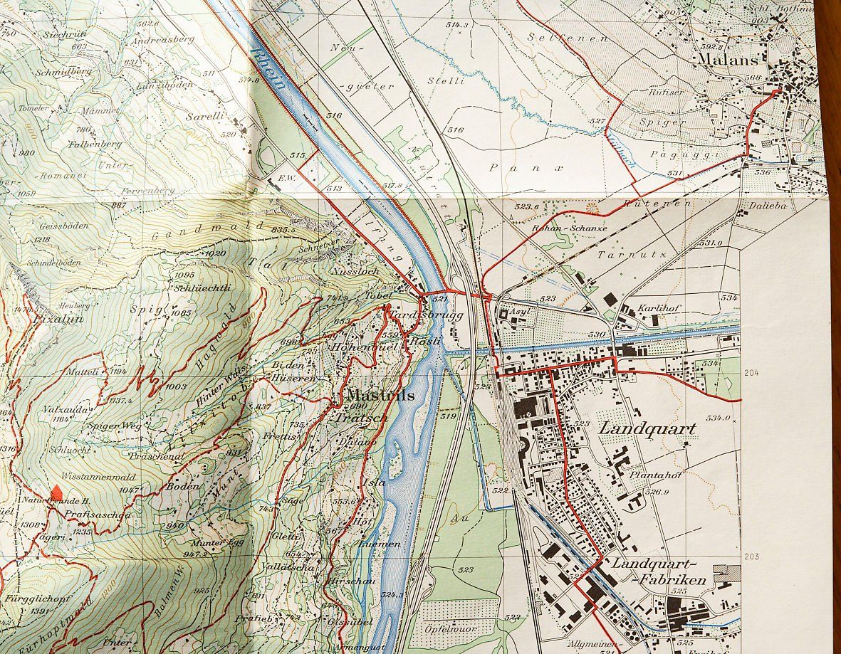 Cartine & Atlanti: Wanderkarte Pizolgebiet – Usato da Bern venduto da Maccalvin 4