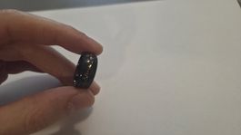 Bague Tungstène Feuille d'or 52 