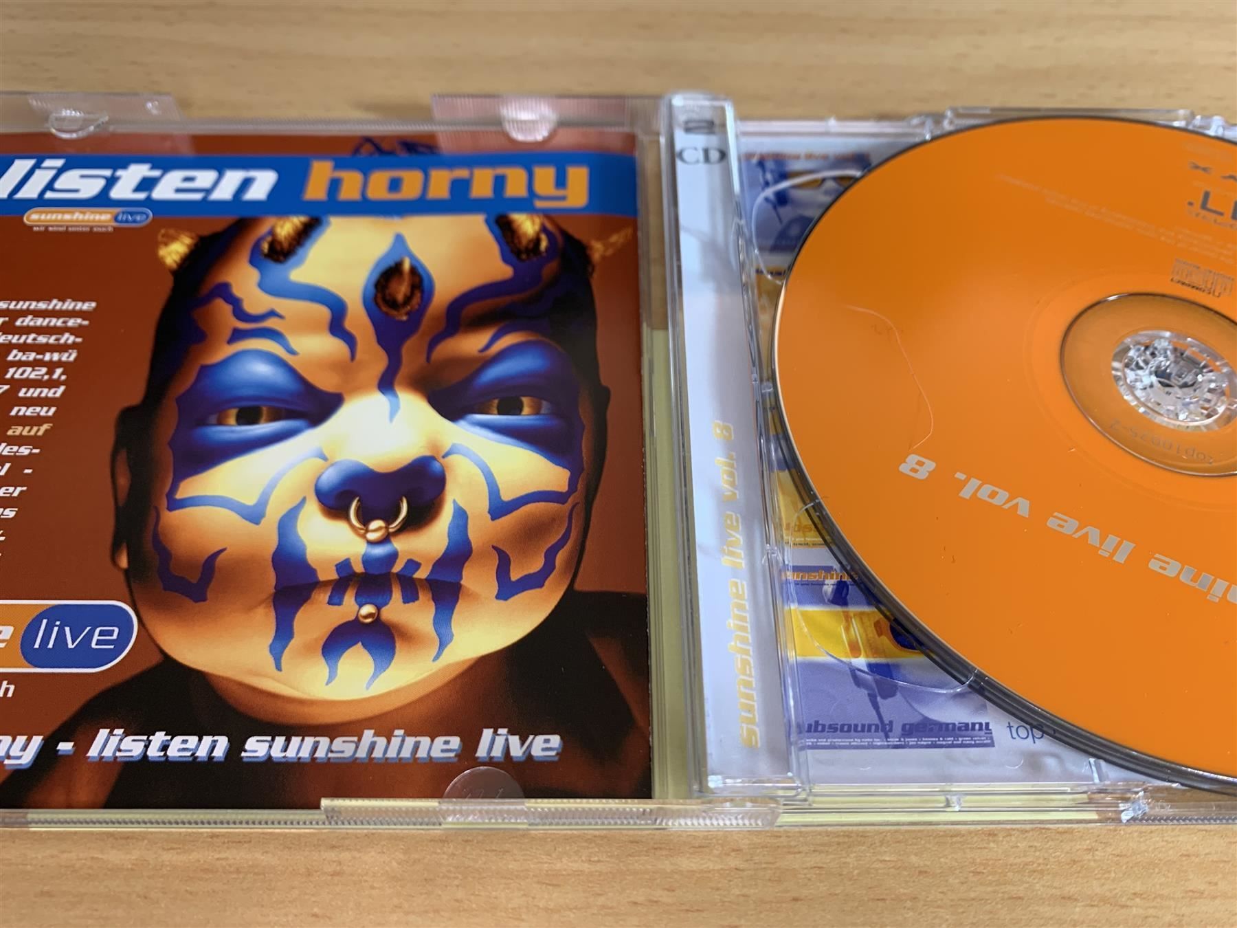 CDs: Various – Sunshine Live Vol. 8 - 2 CD – Gebraucht aus Rikon im Tösstal von Alpenmutz 2