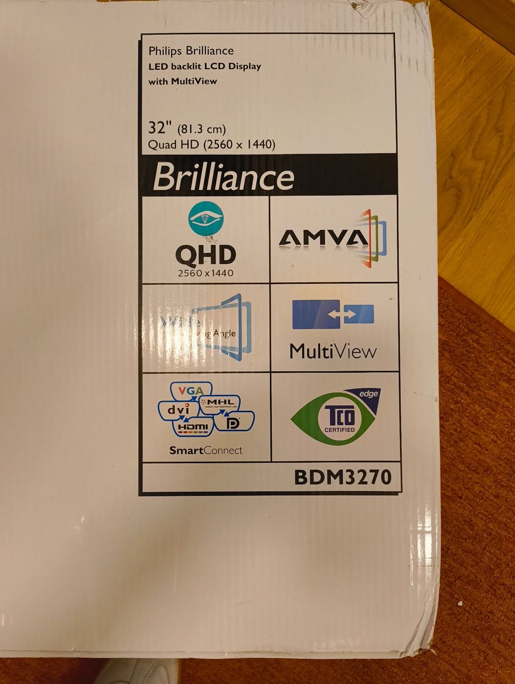 Philips Monitor: Monitor Philips Brilliance BDM3270 32" QHD usato – Usato da Locarno venduto da fioreco 1