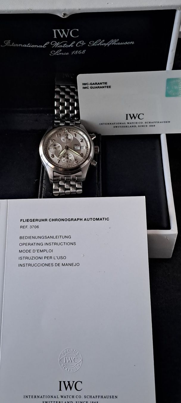 IWC Orologi: IWC Flieger-Spitfire Chronograph – Usato da Bichwil venduto da Uhrenticker-48 3