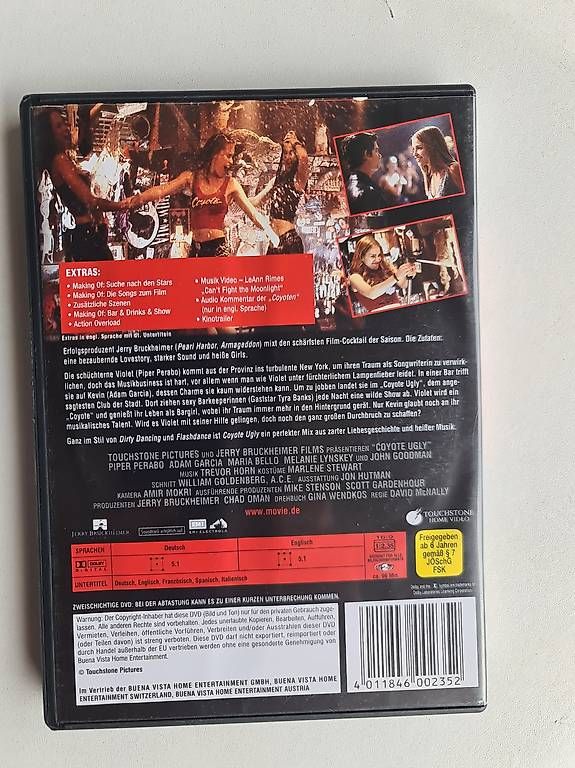 Tutti i DVDs: Coyote Ugly DVD Cham    – Usato da Cham venduto da trendman19 1