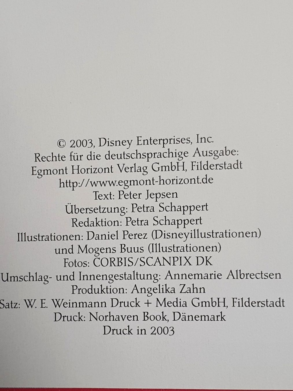 Libri: Disney Buchset / 8 Bücher / 2003 – Usato da Oberdorf BL venduto da BaldenEagle 3