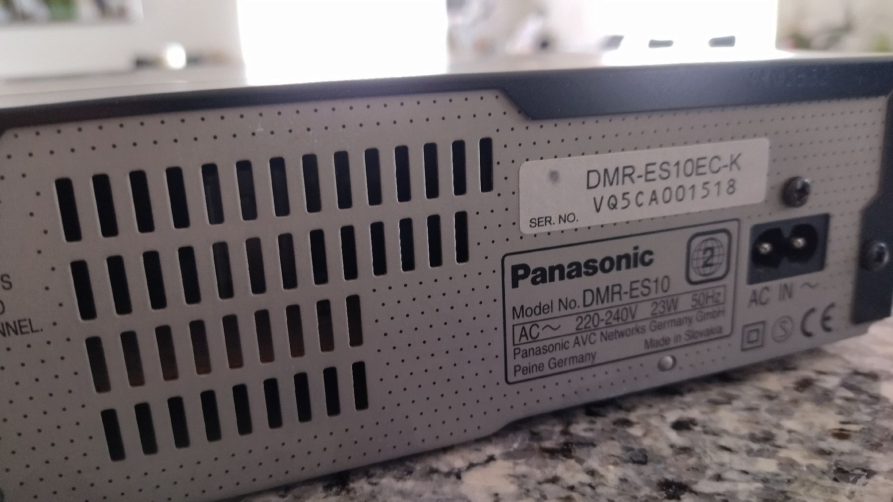 Panasonic Registratori: Panasonic DVD Recorder  – Usato da Nidfurn venduto da schmidisims 5