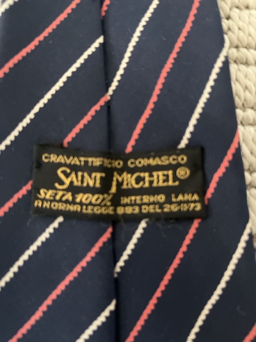 Cravatte: Saint Michel Seidenkrawatte – Usato da Solothurn venduto da Bobesch08 2