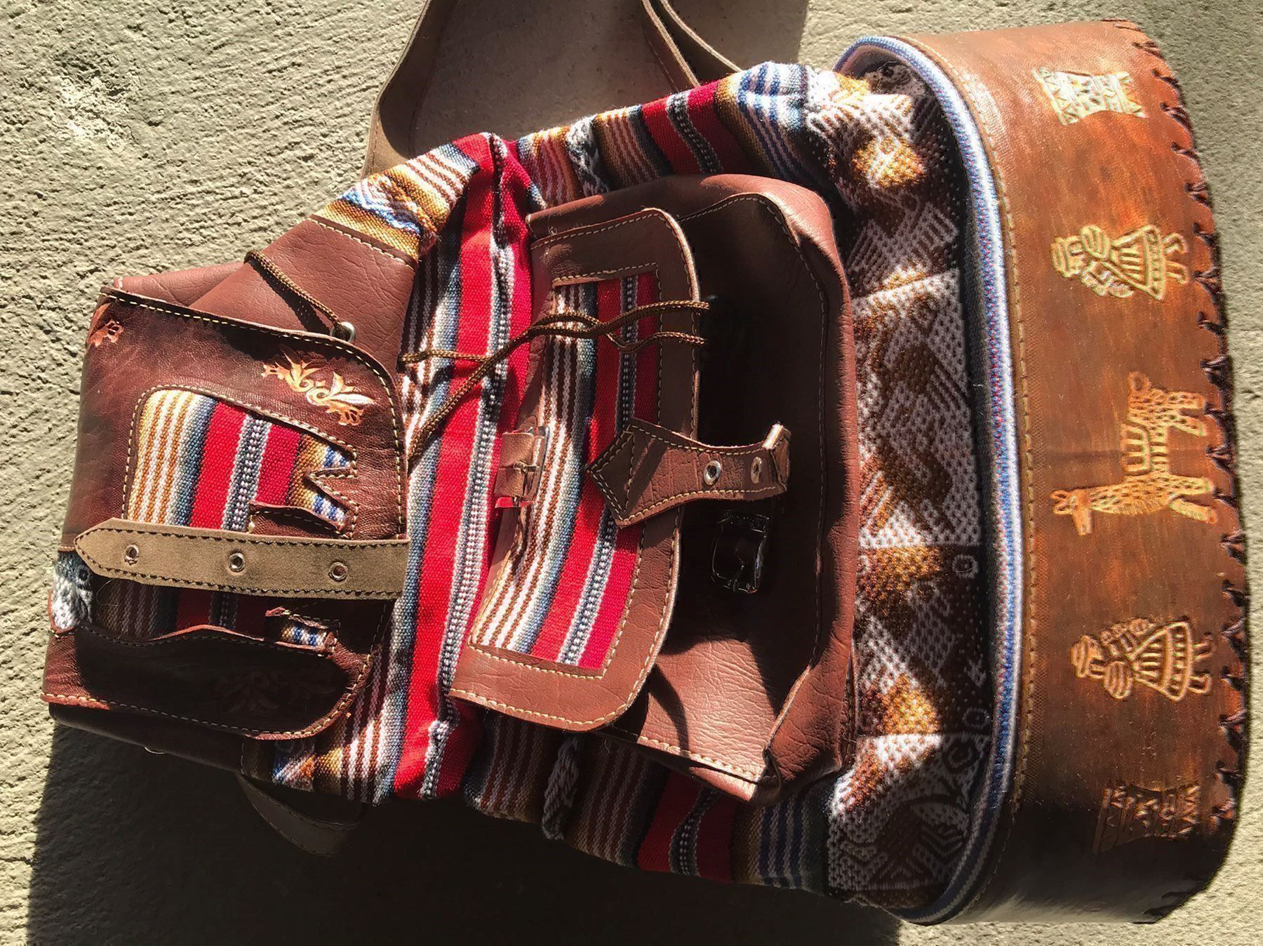 Zaini: Schöner Rucksack aus Südamerika – Nuovo (secondo la descrizione) da stäfa venduto da brandy66