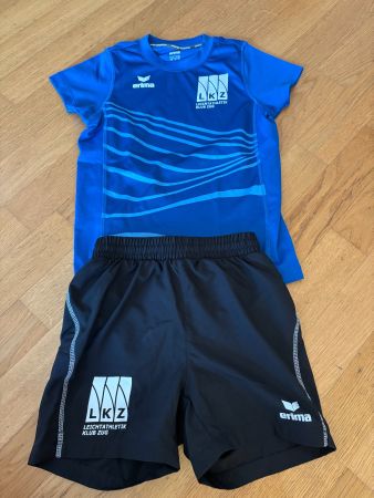 Sportset LKZ Erima T-Shirt und Shorts Grösse 128