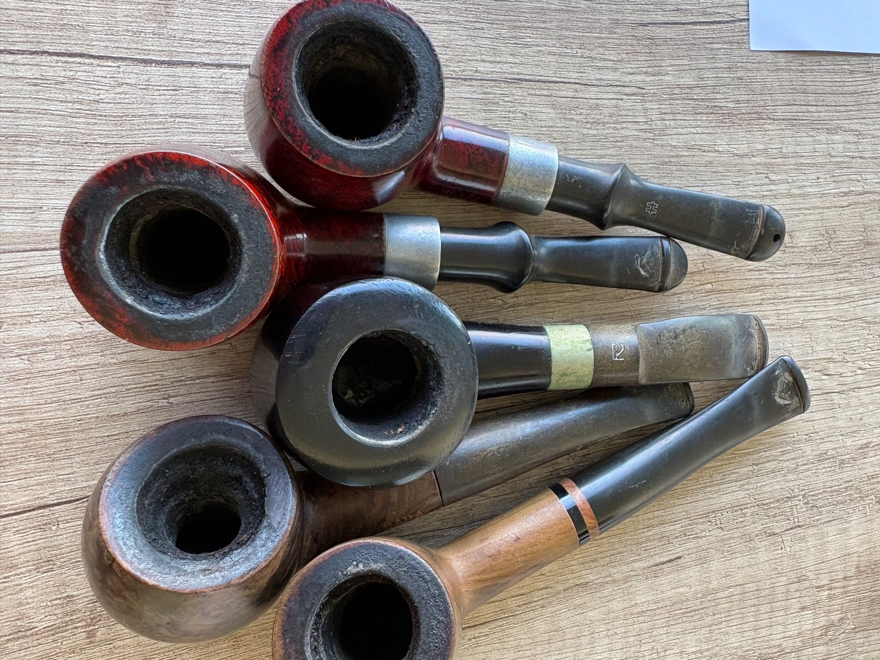 Tabakpfeifen & Zubehör: Pfeifen Set 5 Stk verschiedener Marken – Gebraucht aus Schübelbach von S1CH
