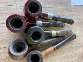 Pfeifen Set 5 Stk verschiedener Marken