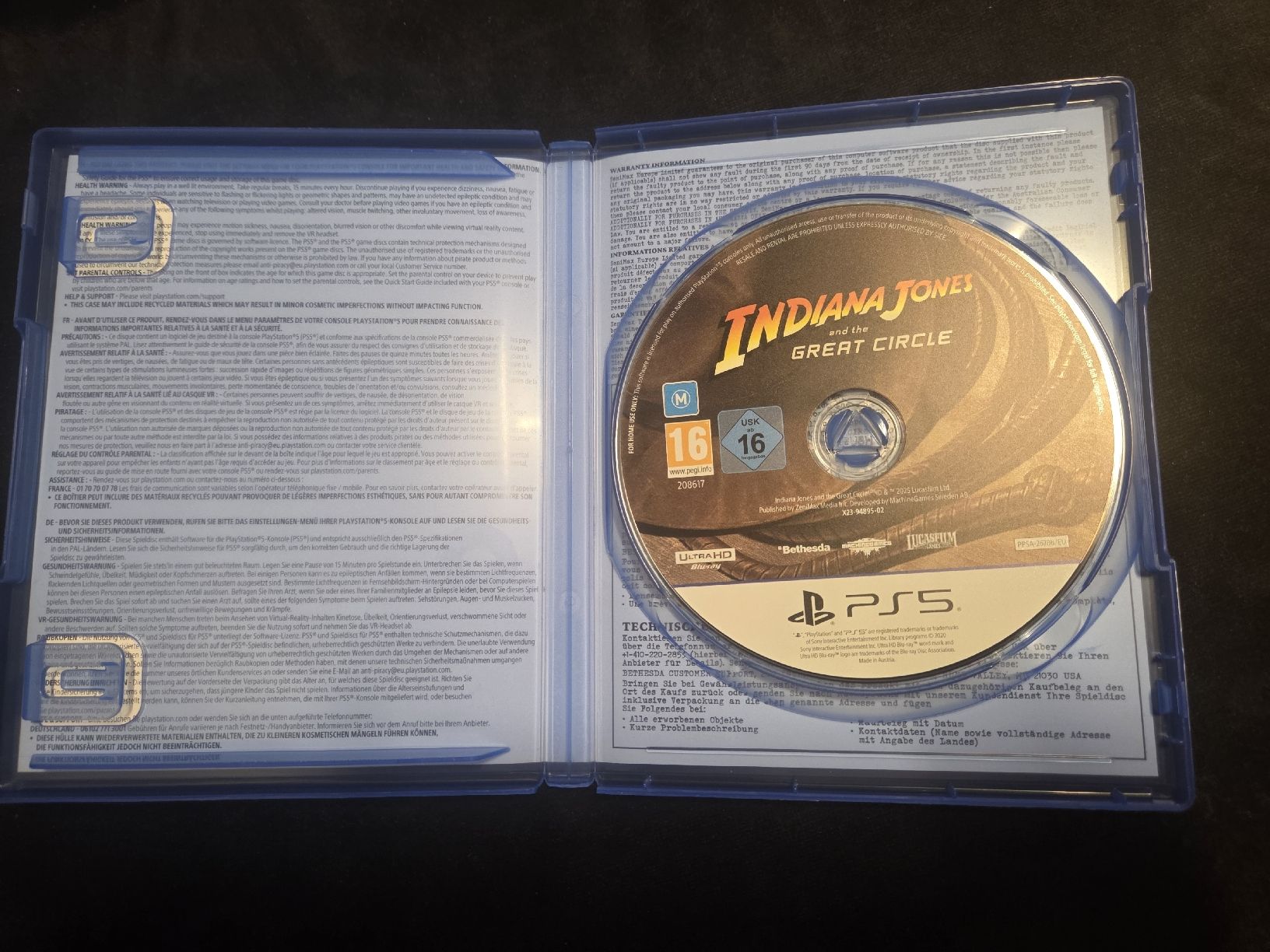 Spiele: INDIANA JONES and the GREAT CIRCLE – Gebraucht aus Bern von beezz 1