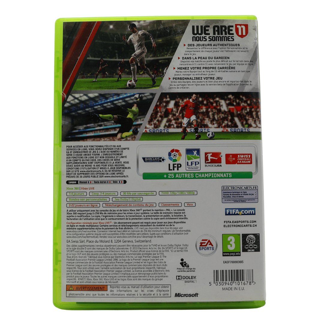 Giochi: Fifa 11 - Classics - Xbox 360 – Usato da Paudex venduto da dindeboy 1