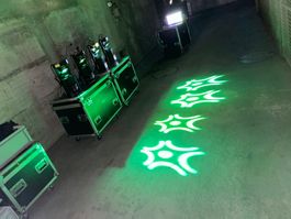 8 Stk. Lichteffekt Scanner Futurelight (DMX, DJ Pioneer XLR)