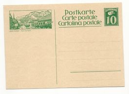 Bildpostkarte Bad Ragaz / Das Dorfbad vw