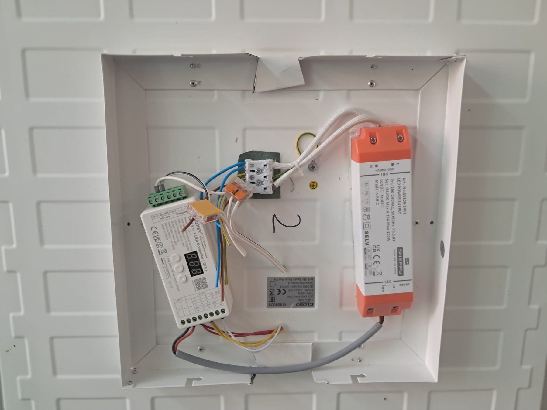 Lampadari & plafoniere: 3x Deckenleuchten LED Panel 60x60cm mit Steuergerät, Lampe – Usato da Zürich venduto da Lia107 4