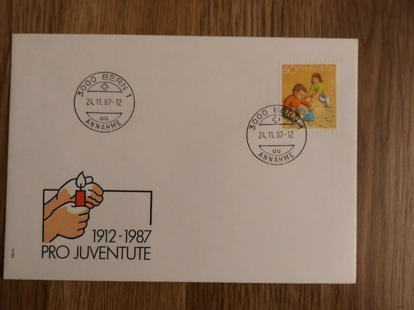 Tutti i francobolli: FDC Pro Juventute 24.11.87 – Nuovo (secondo la descrizione) da Landquart venduto da interesse63