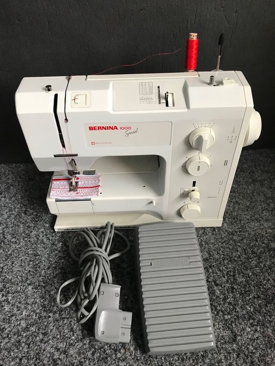 Piedino Bernina 50 doppio trasporto con 3 solette intercambiabili e guida