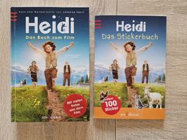 Heidi Das Buch zum Film und Stickerbuch D. Haentjes-Hollände