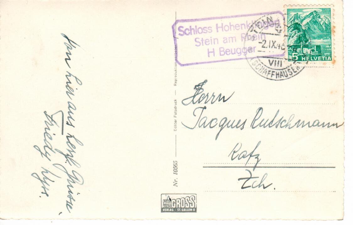 Cartoline postali: Stein am Rhein – Usato da Wolhusen venduto da Curver9 1