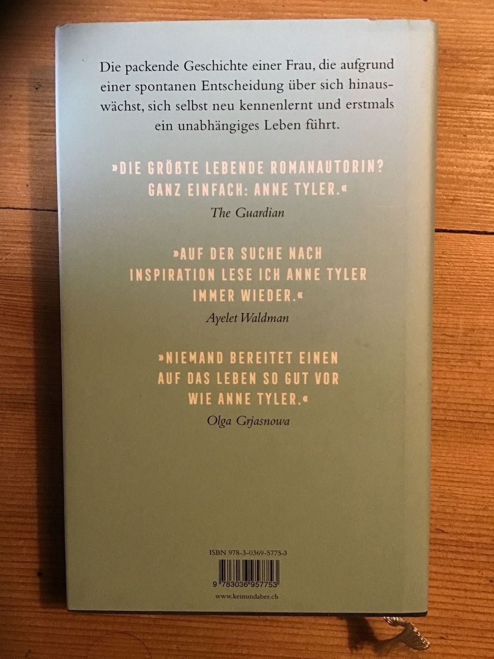 Libri: Launen der Zeit, Anne Tyler – Usato da Schliern b. Köniz venduto da Corinu59 1
