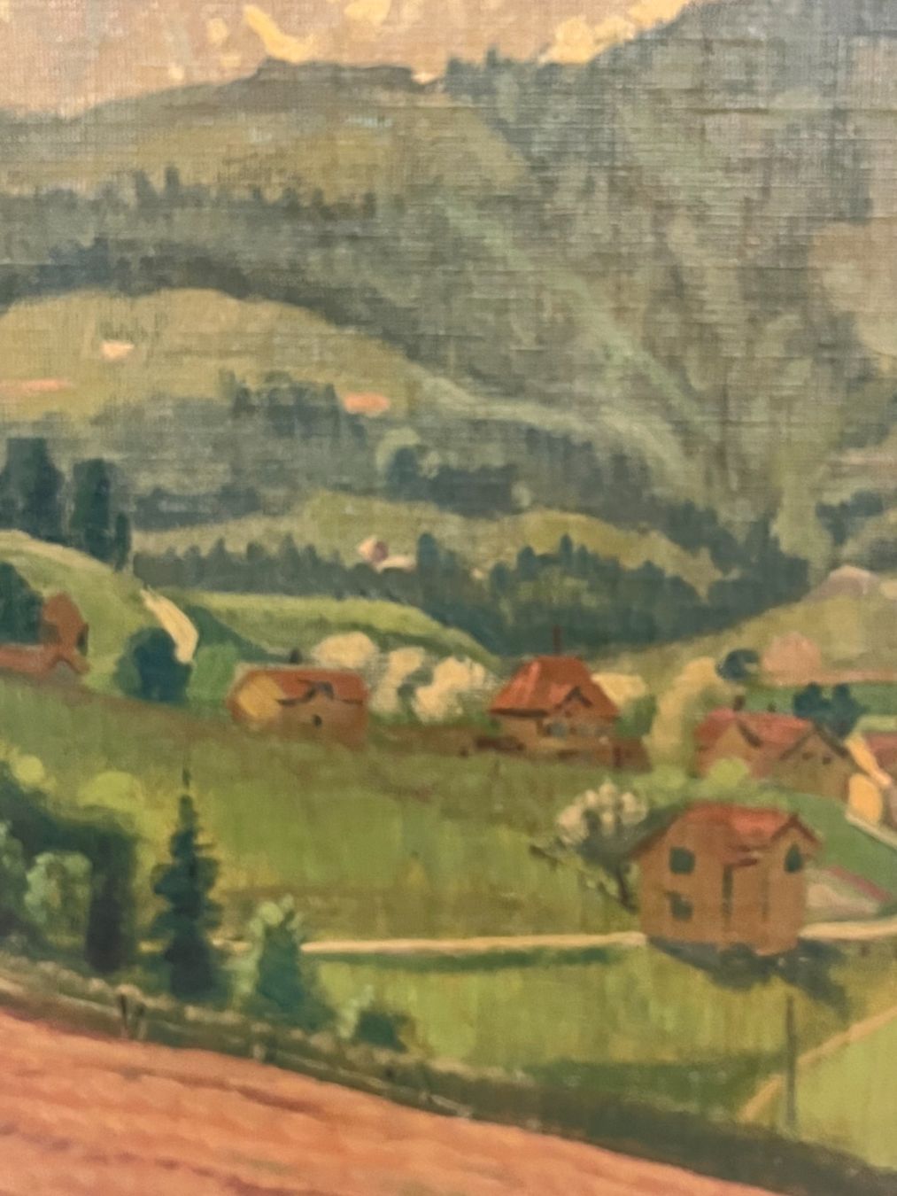 Gemälde: Wunderschön Gemälde Appenzeller A. Wyss 1947 – Gebraucht aus Basel von Kaffee_und_Kunst 8